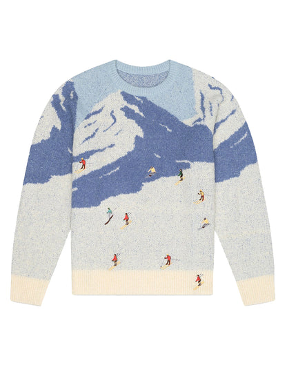 Ski Sweater in Blue