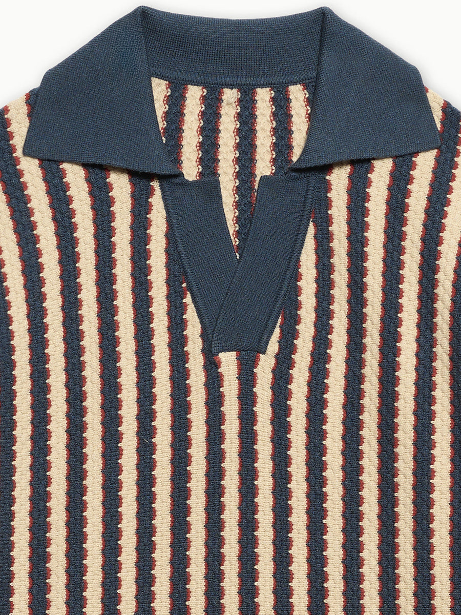 Strike a Match Polo - Blue