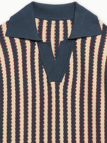 Strike a Match Polo - Blue