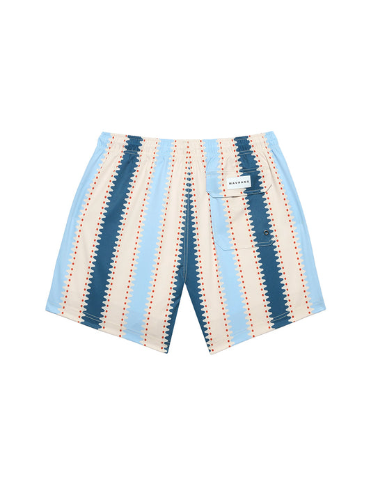 Strike a Match Swim Shorts - Blue
