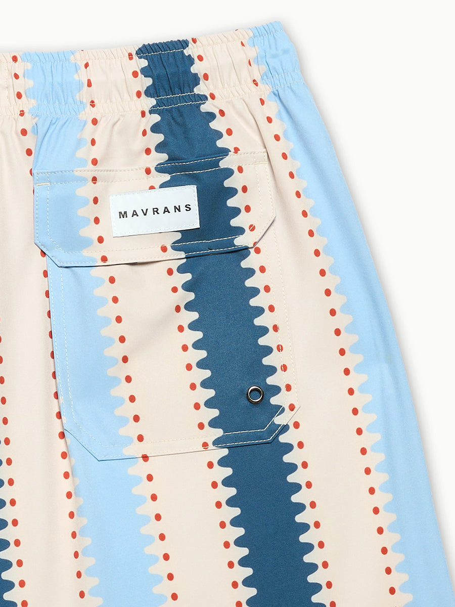 Strike a Match Swim Shorts - Blue