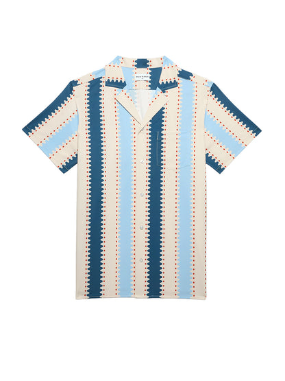 Strike a Match Weekend Shirt - Blue