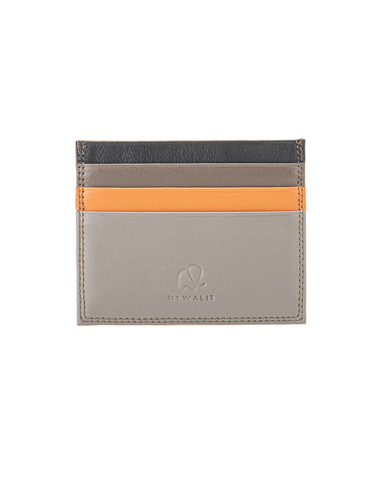 RFID Nappa Double-Sided Credit Card Holder - Fumo