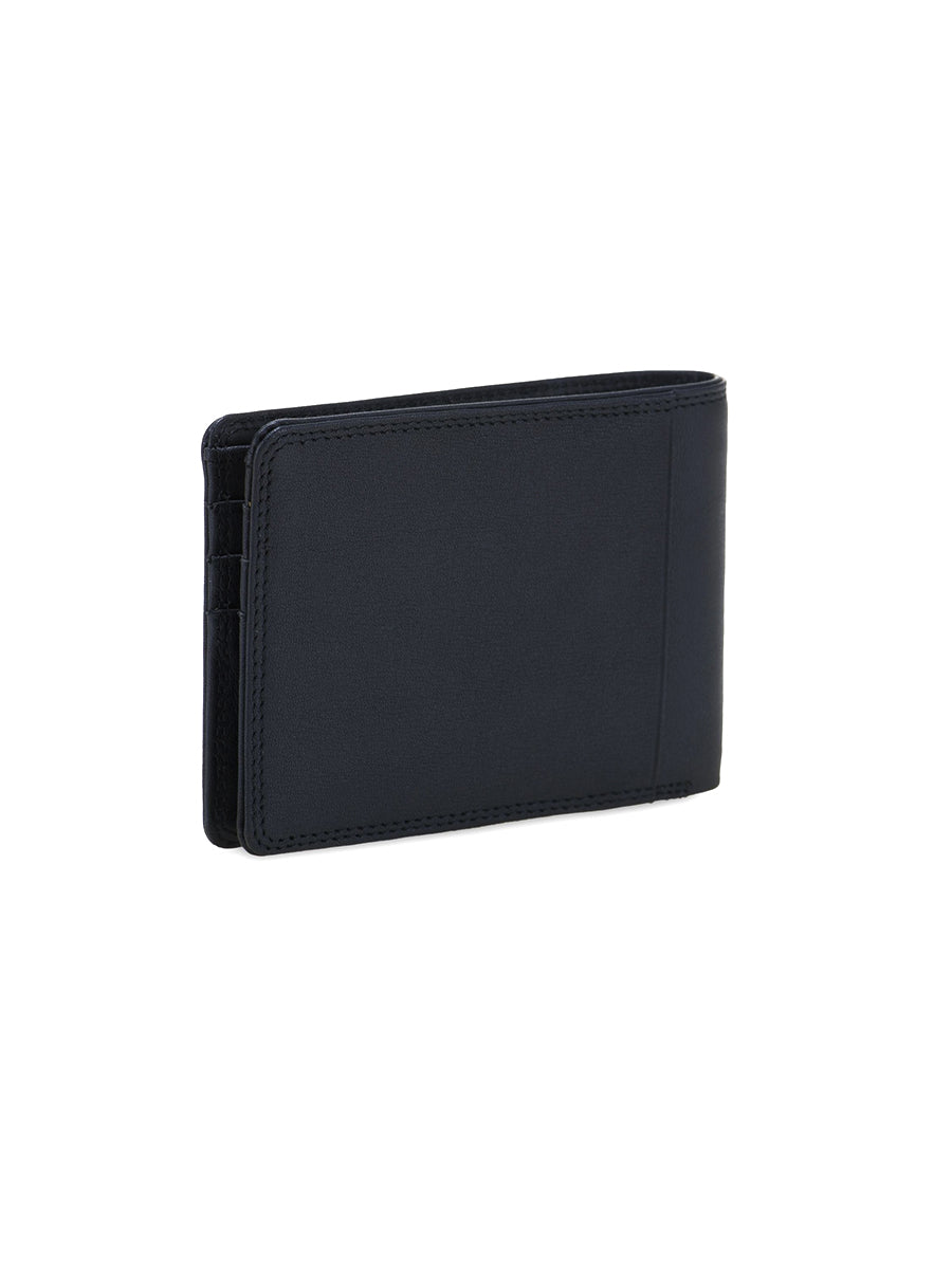 RFID Slim Money Clip Wallet - Black