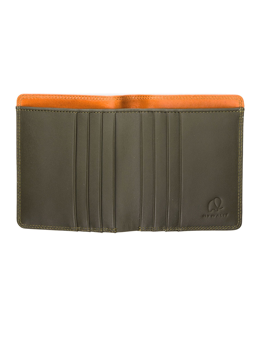 RFID Standard Wallet - Tan & Olive
