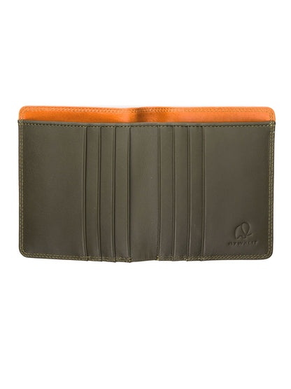 RFID Standard Wallet - Tan & Olive