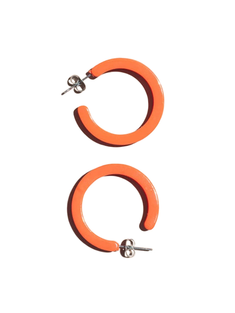 Alba Hoop Earrings - Cayenne