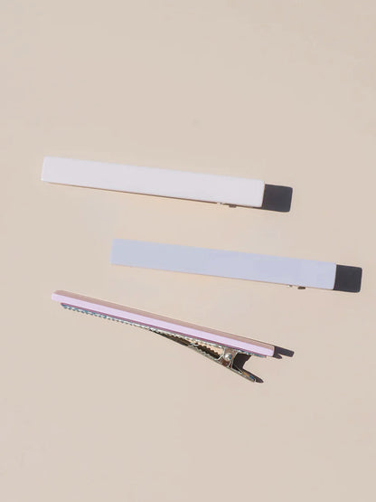 Evie Hair Clips - Lilac