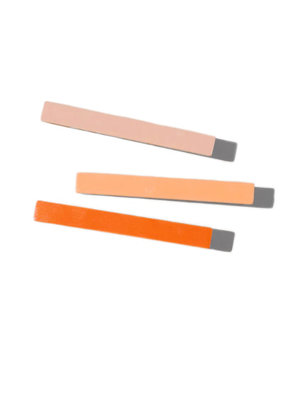 Evie Hair Clips - Mango