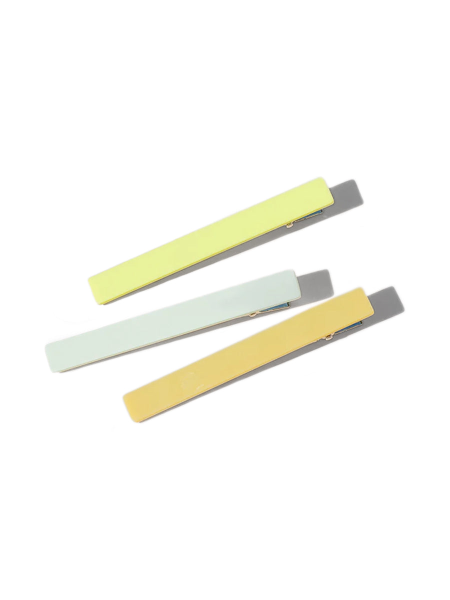Evie Hair Clips - Zest