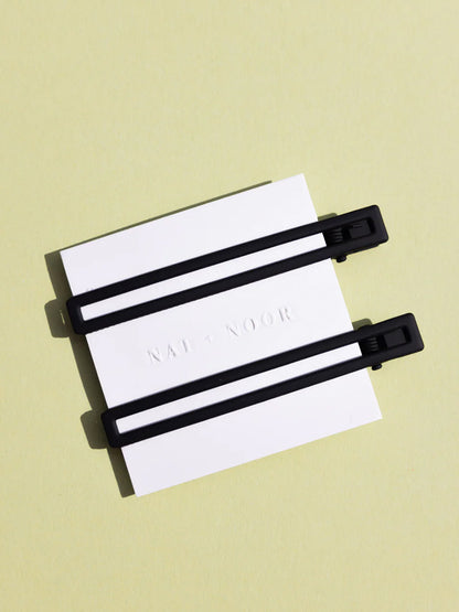 Leia Hairclip Duo - Black