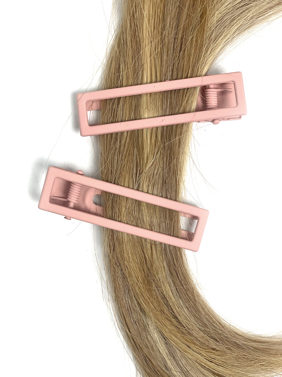 Lulu Hairclip Set - Rose