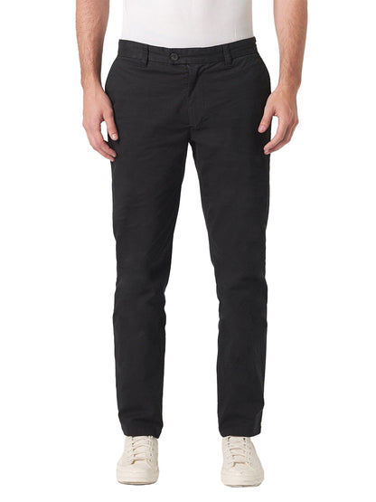 Cash Washed Twill Pant - Black