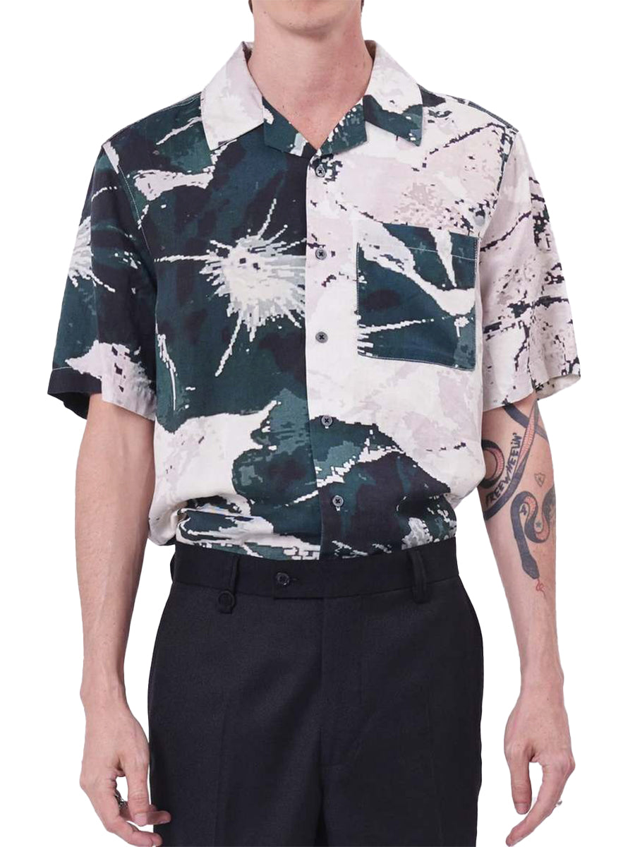 Curtis Short Sleeve - Chalk Jardin