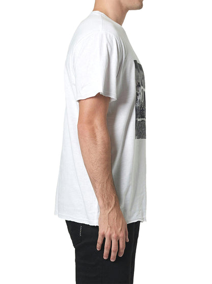 Graaf Linen Art Tee - White