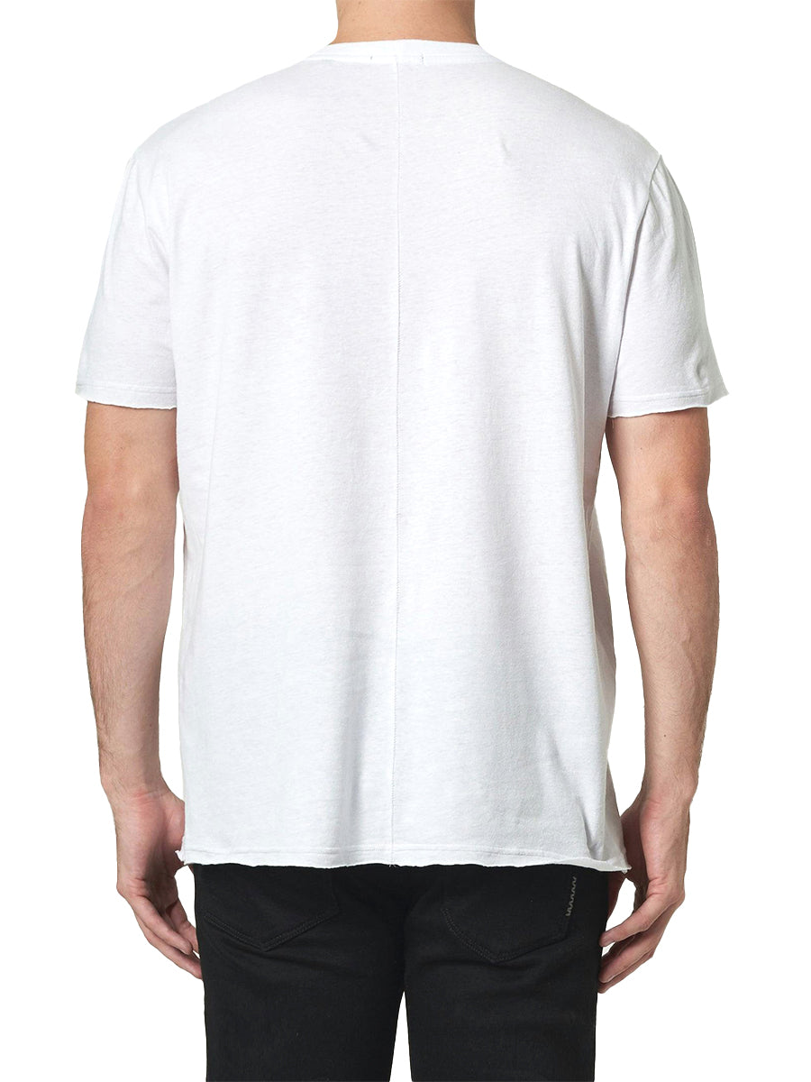 Graaf Linen Art Tee - White