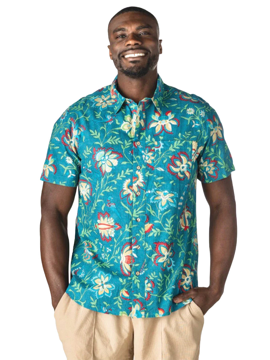 Honolulu Short Sleeve Button-Up Shirt