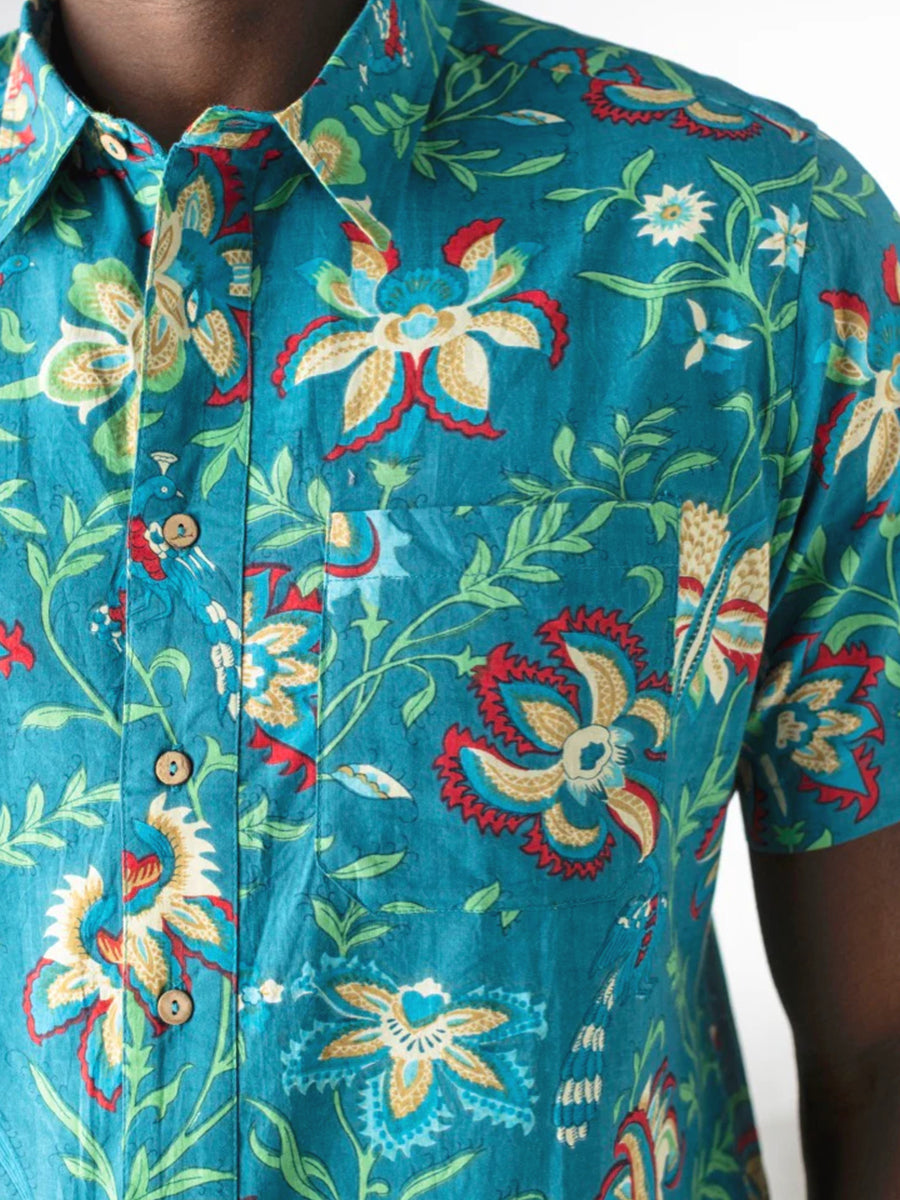 Honolulu Short Sleeve Button-Up Shirt