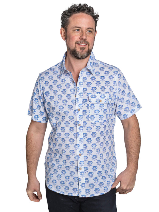 Light & Bright Indigo Shirt