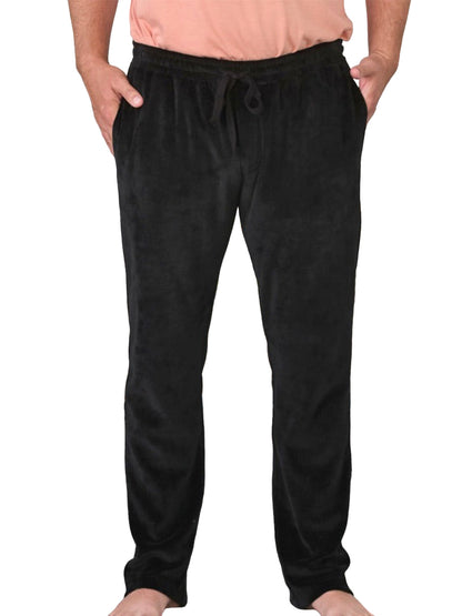 Midnight Velvet Pants - Black