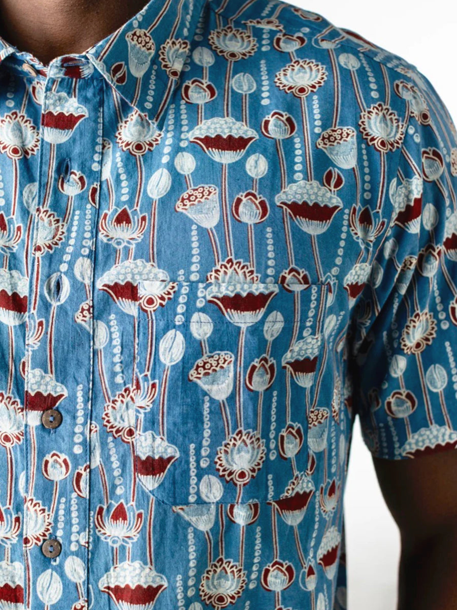 Rise Up Short Sleeve Button-Up Shirt