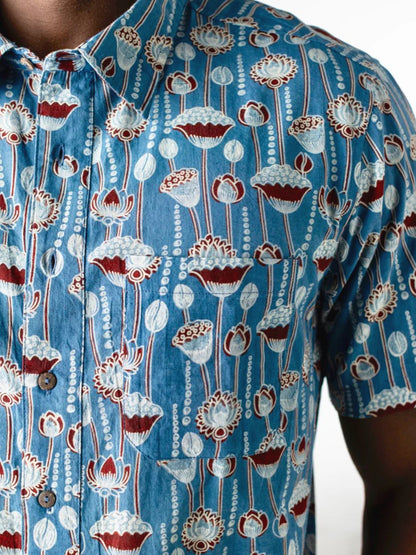 Rise Up Short Sleeve Button-Up Shirt