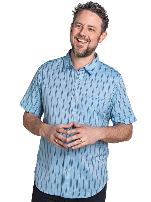Secret Passageways Ikat Shirt