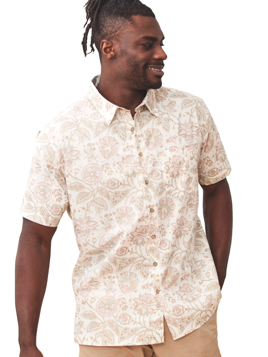 Xanadu Short Sleeve Shirt - Ecru