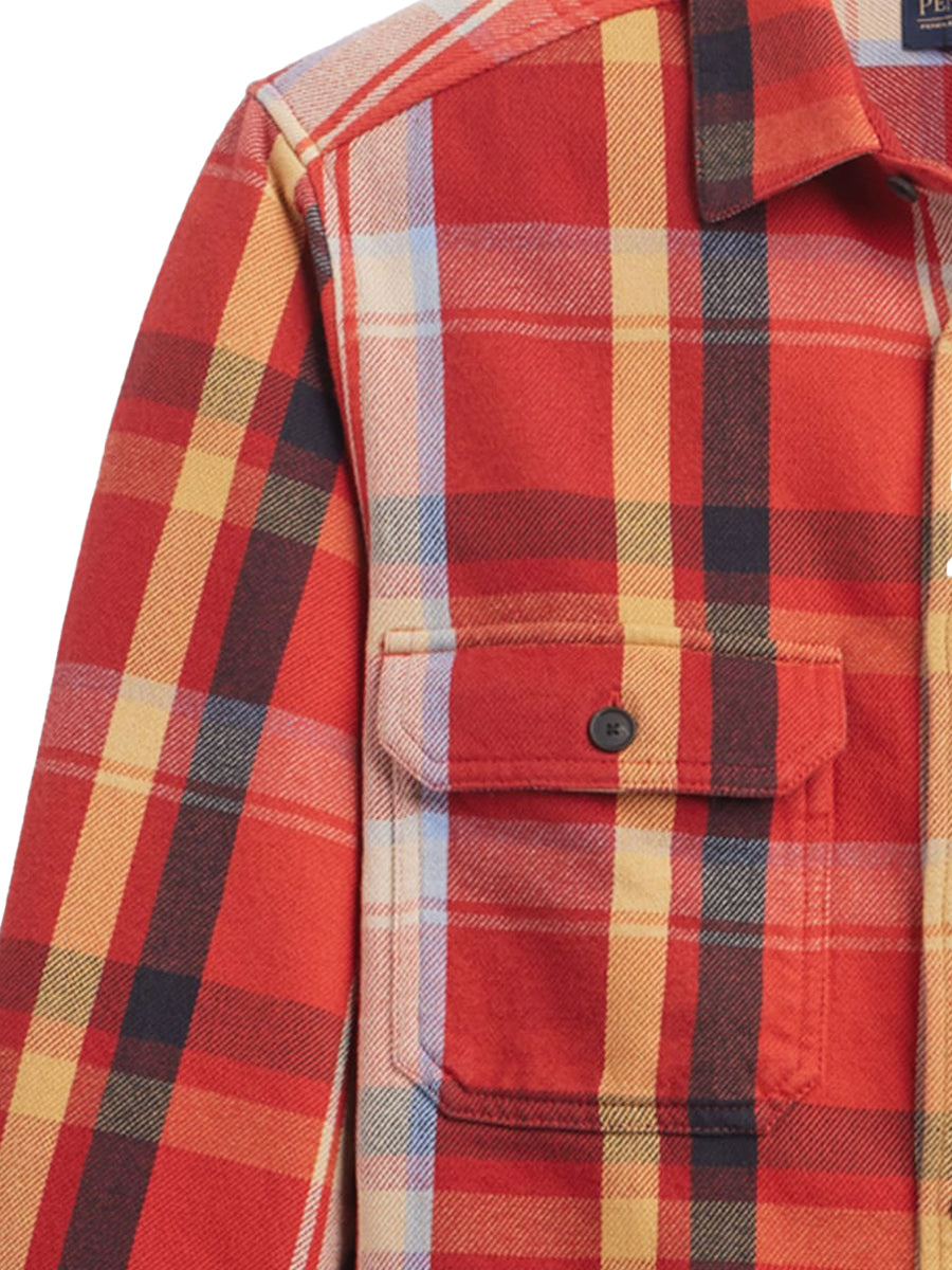 Arcadia Flannel Shirt - Red Multi