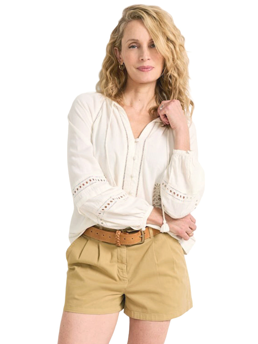 Athena Blouse - Ivory