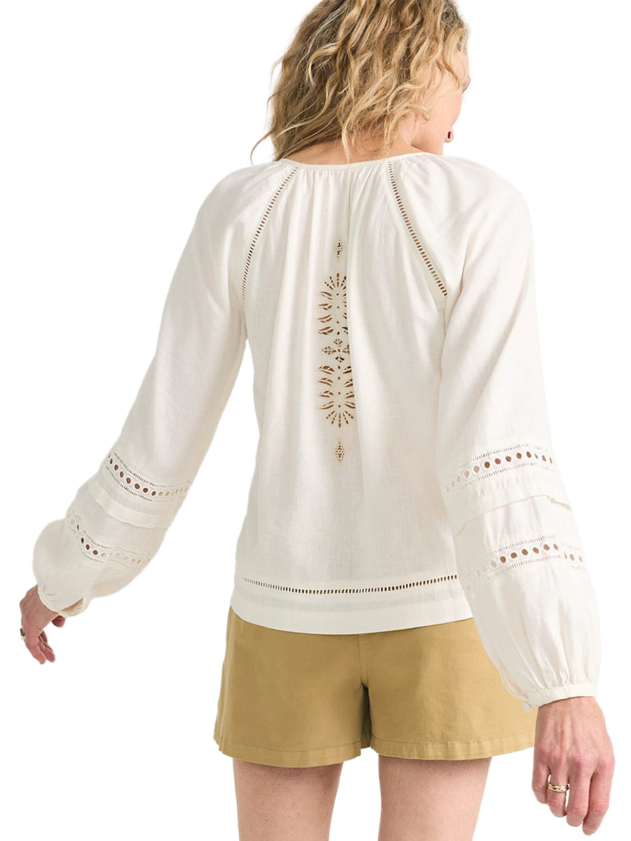 Athena Blouse - Ivory