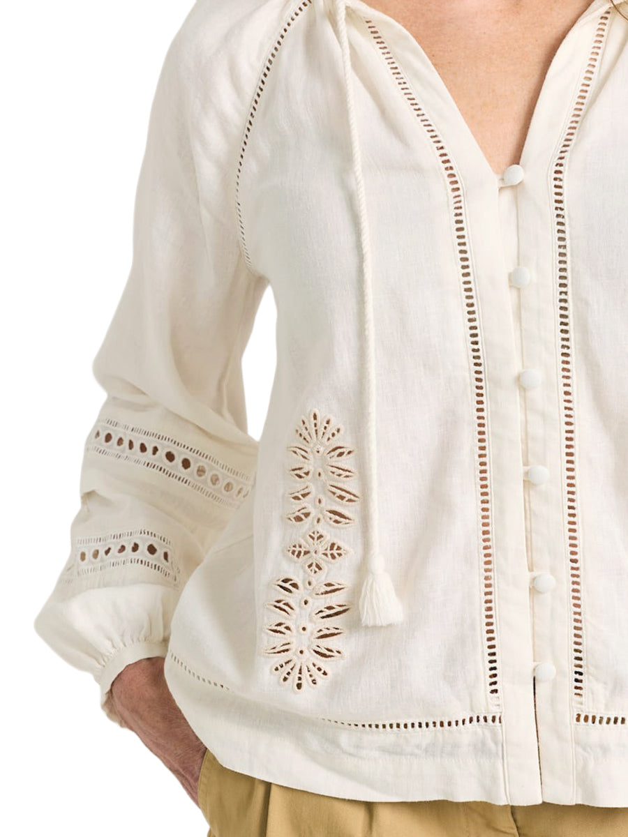 Athena Blouse - Ivory