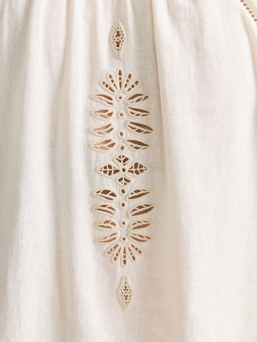 Athena Blouse - Ivory