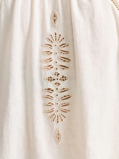 Athena Blouse - Ivory