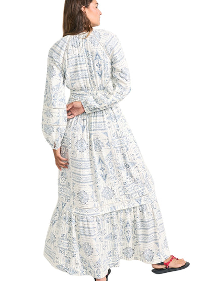 Athena Maxi Dress - Blue Laurel Grove