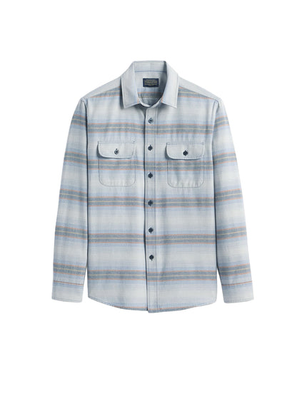 Beach Shack Shirt - Blue Stripe