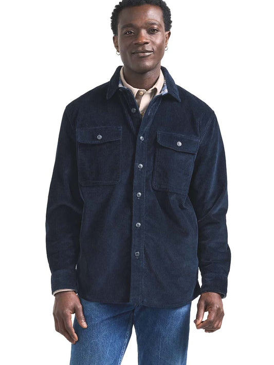 Belmont Corduroy Shirt - Navy