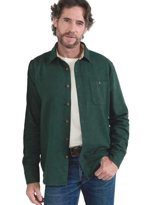 Fremont Flannel Shirt - Elm Donegal Heather