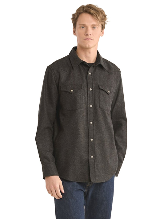 Canyon Shirt - Brown-Black Heather