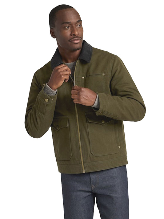 Carson City Ranch Coat - Dark Olive