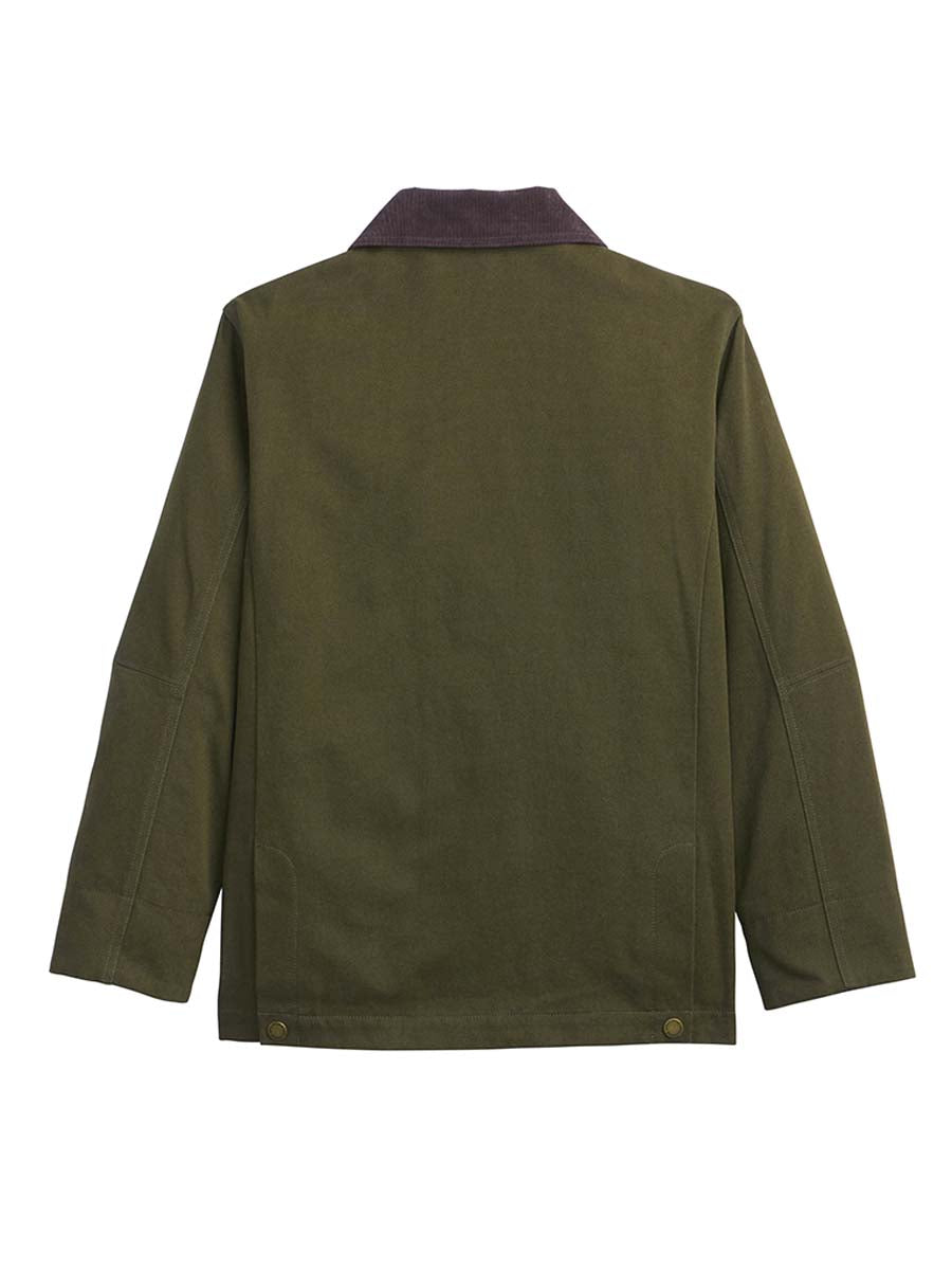 Cascades Canvas Barn Coat - Dark Olive