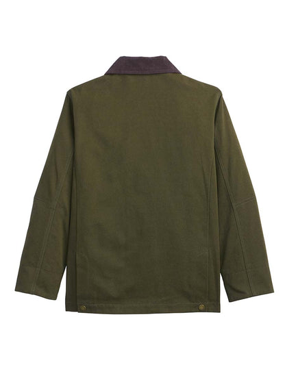 Cascades Canvas Barn Coat - Dark Olive