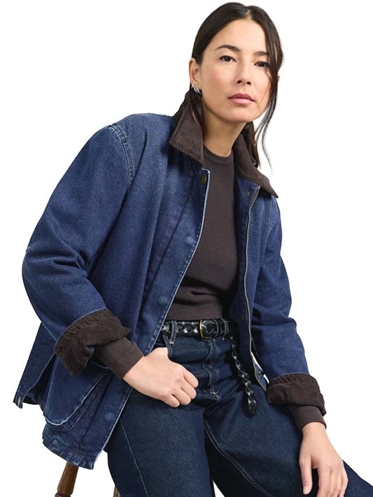 Cascades Denim Barn Coat - Dark Wash