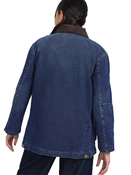 Cascades Denim Barn Coat - Dark Wash