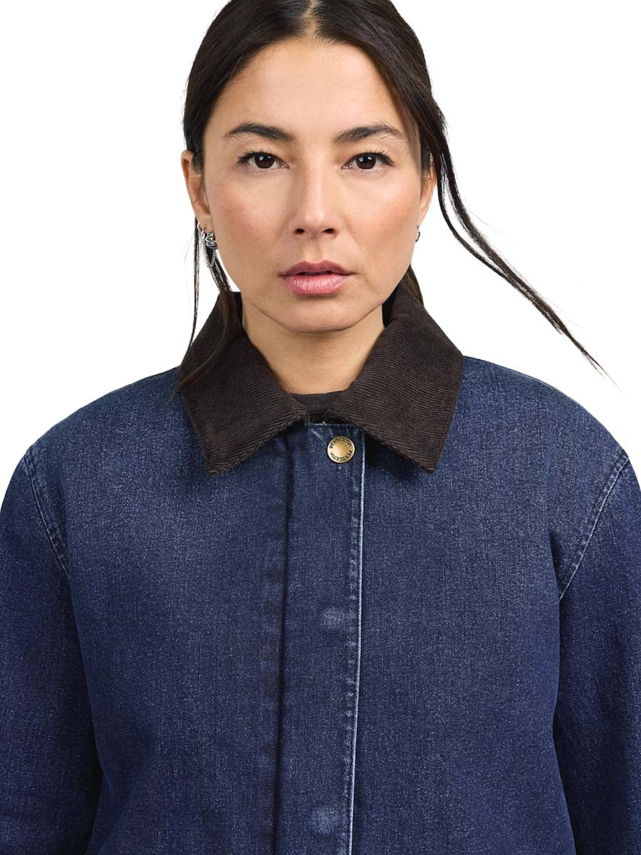 Cascades Denim Barn Coat - Dark Wash