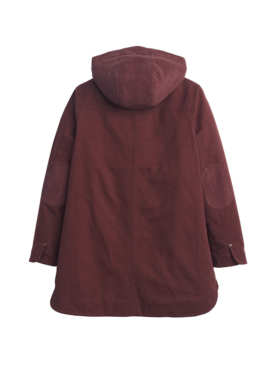 Cedar Creek Canvas Parka - Raisin