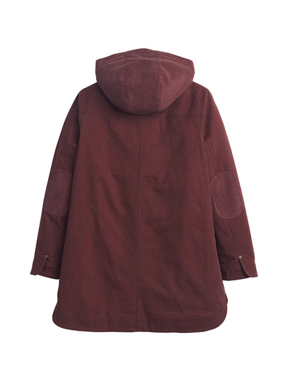 Cedar Creek Canvas Parka - Raisin