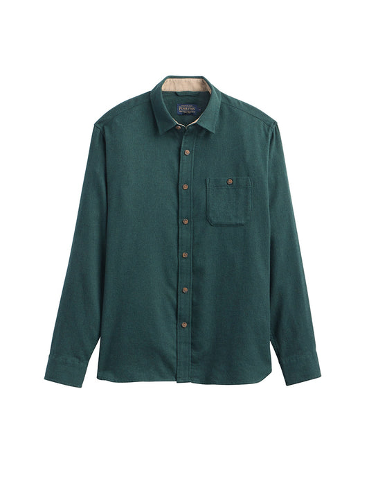 Fremont Flannel Shirt - Elm Donegal Heather