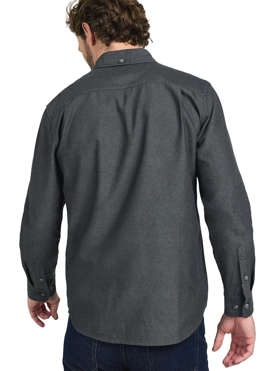 Riley Twill Shirt - Charcoal
