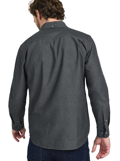 Riley Twill Shirt - Charcoal